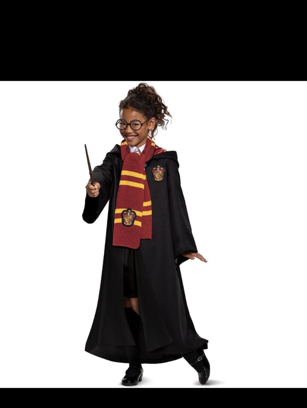 New DISGUISE HARRY POTTER PREMIUM COSTUME HOODED ROBE Sz SMALL 4-6 - Picture 3 of 9